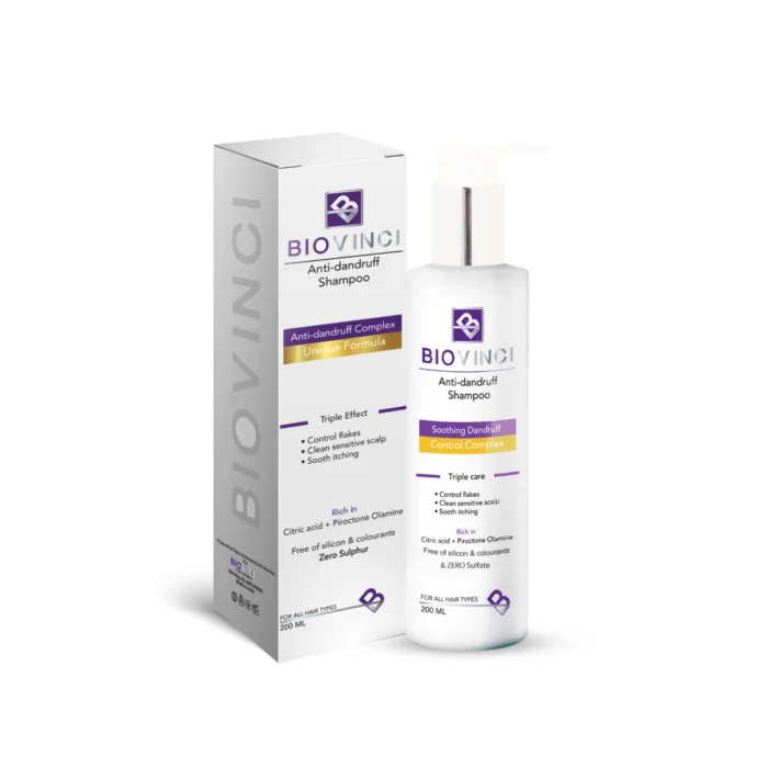Biovinci Anti-dandruff Shampoo, free sulfate